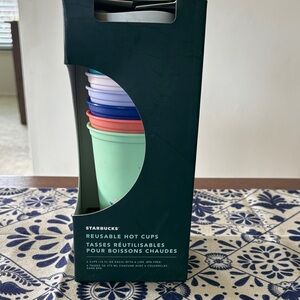 Starbucks Multicolor Reusable Hot Cups (NEW)